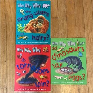 Why Why Why teaching books for kids